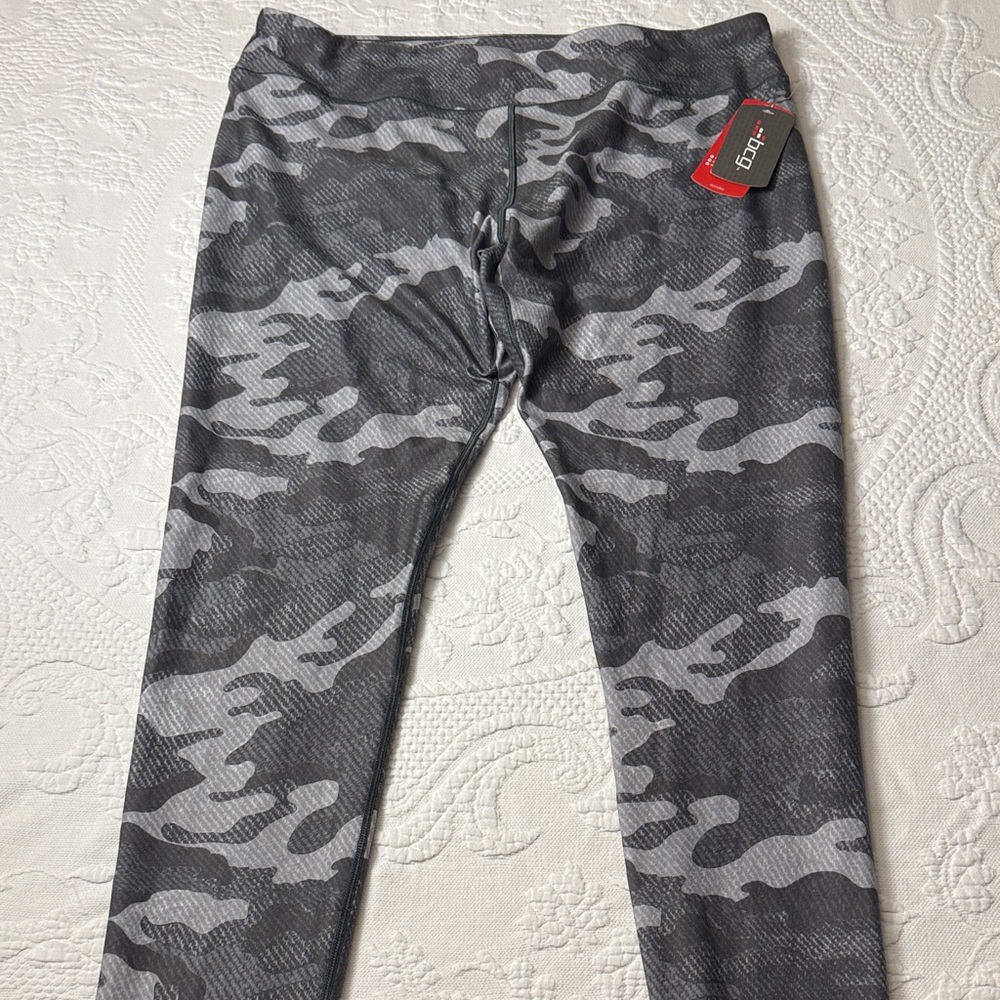 BCG Gray Camouflage Leggings